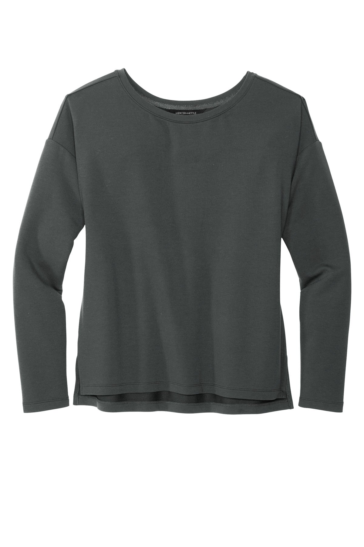 Mercer+Mettle Women's Stretch Drop Shoulder Pullover - Anchor Grey
