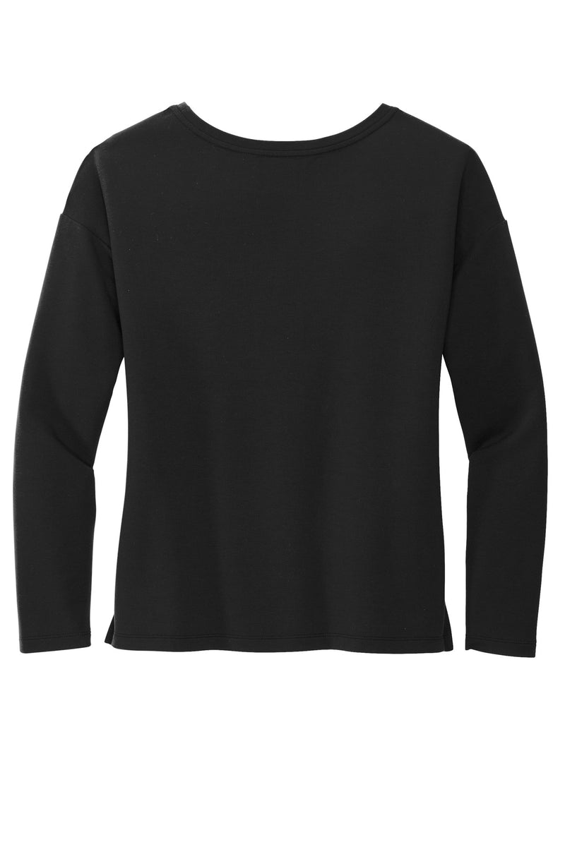 Mercer+Mettle Women's Stretch Drop Shoulder Pullover - Deep Black