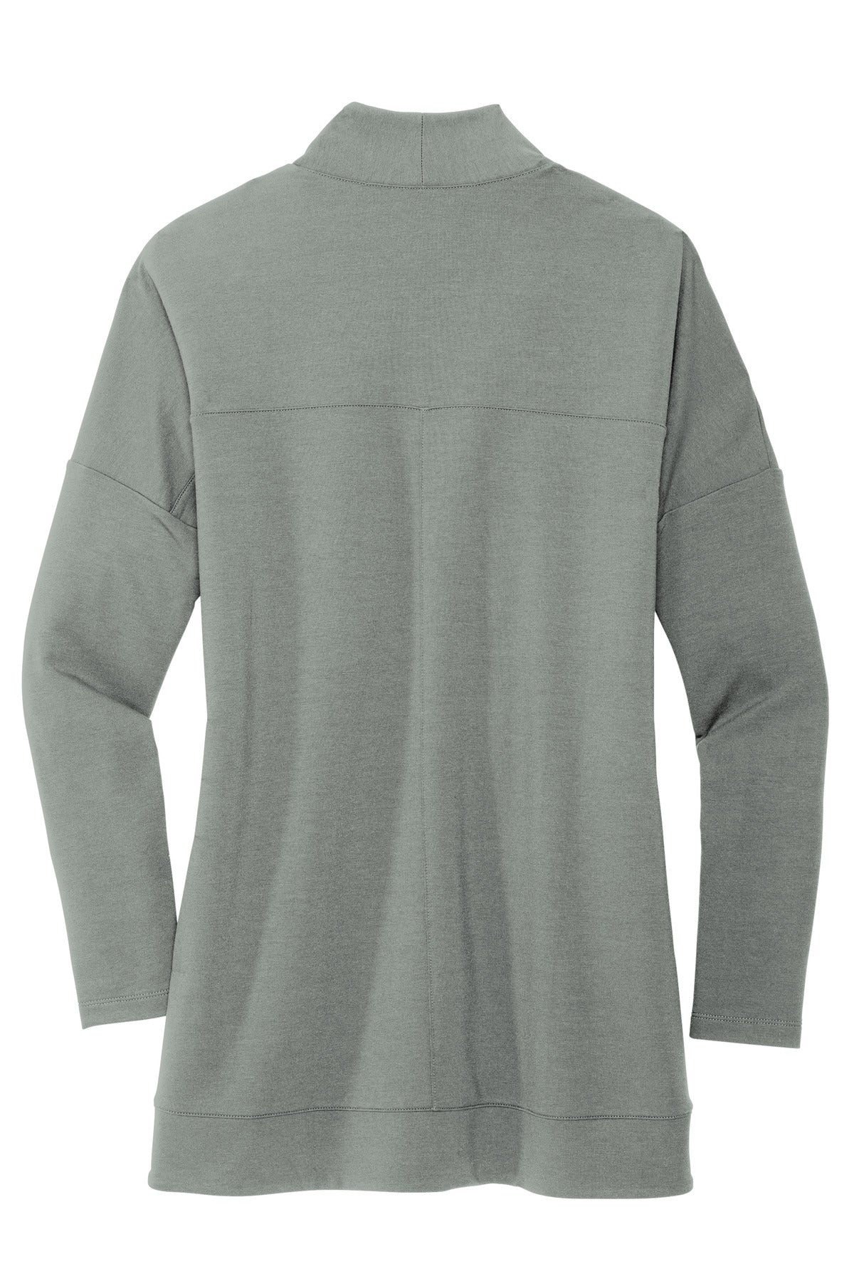 Mercer+Mettle Women's Stretch Open-Front Cardigan - Gusty Grey