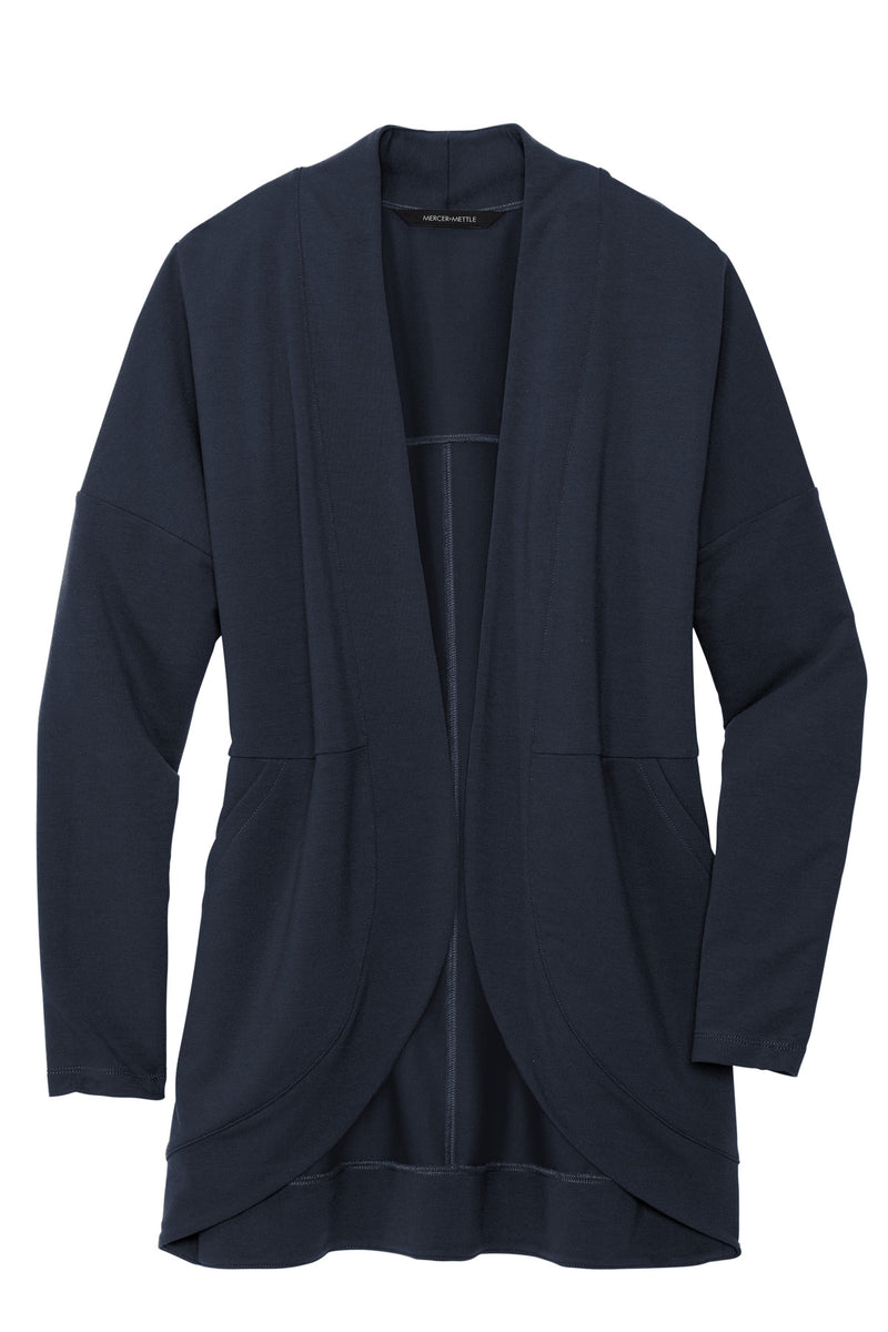 Mercer+Mettle Women's Stretch Open-Front Cardigan - Night Navy