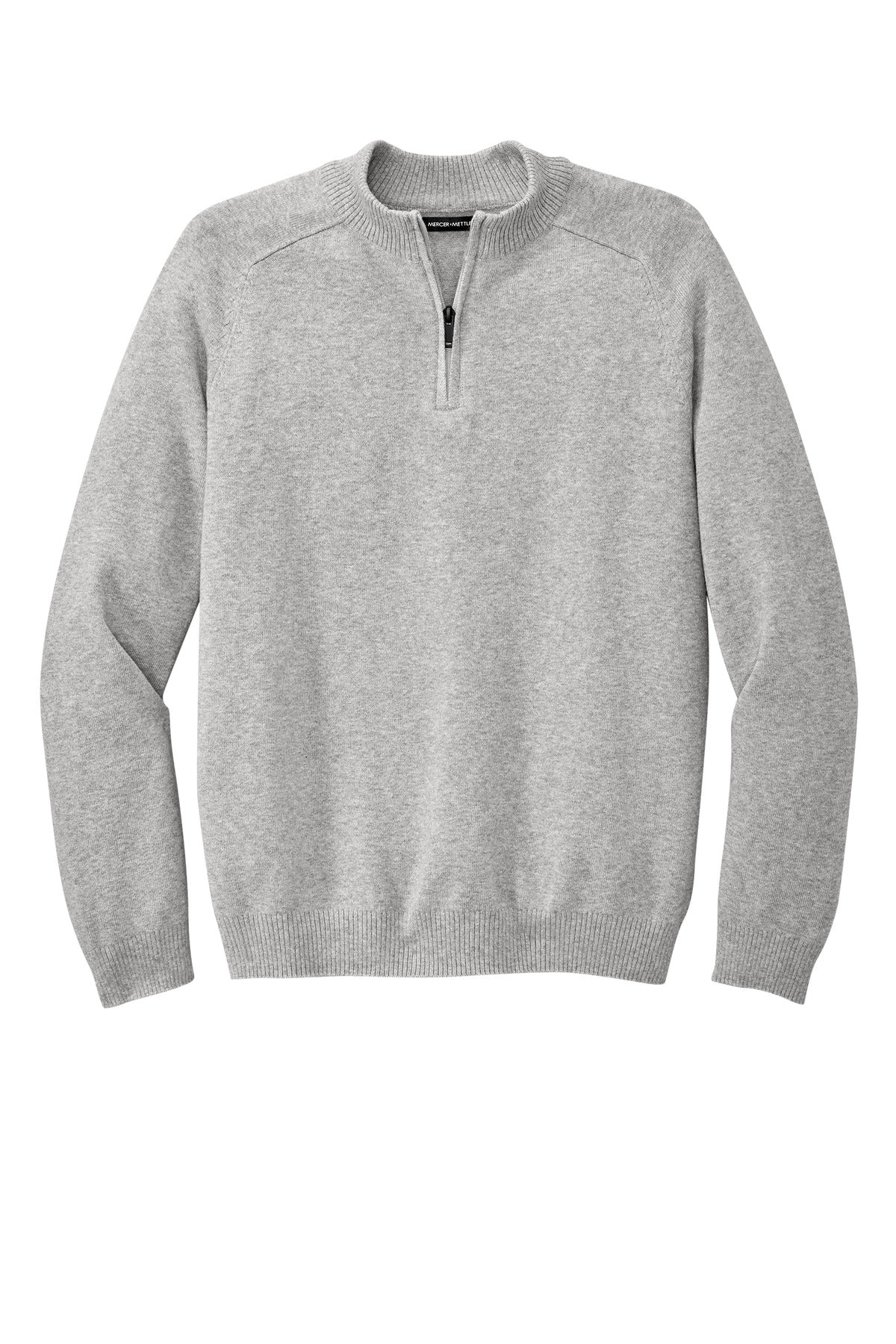 Mercer+Mettle 1/4-Zip Sweater - Gusty Grey Heather