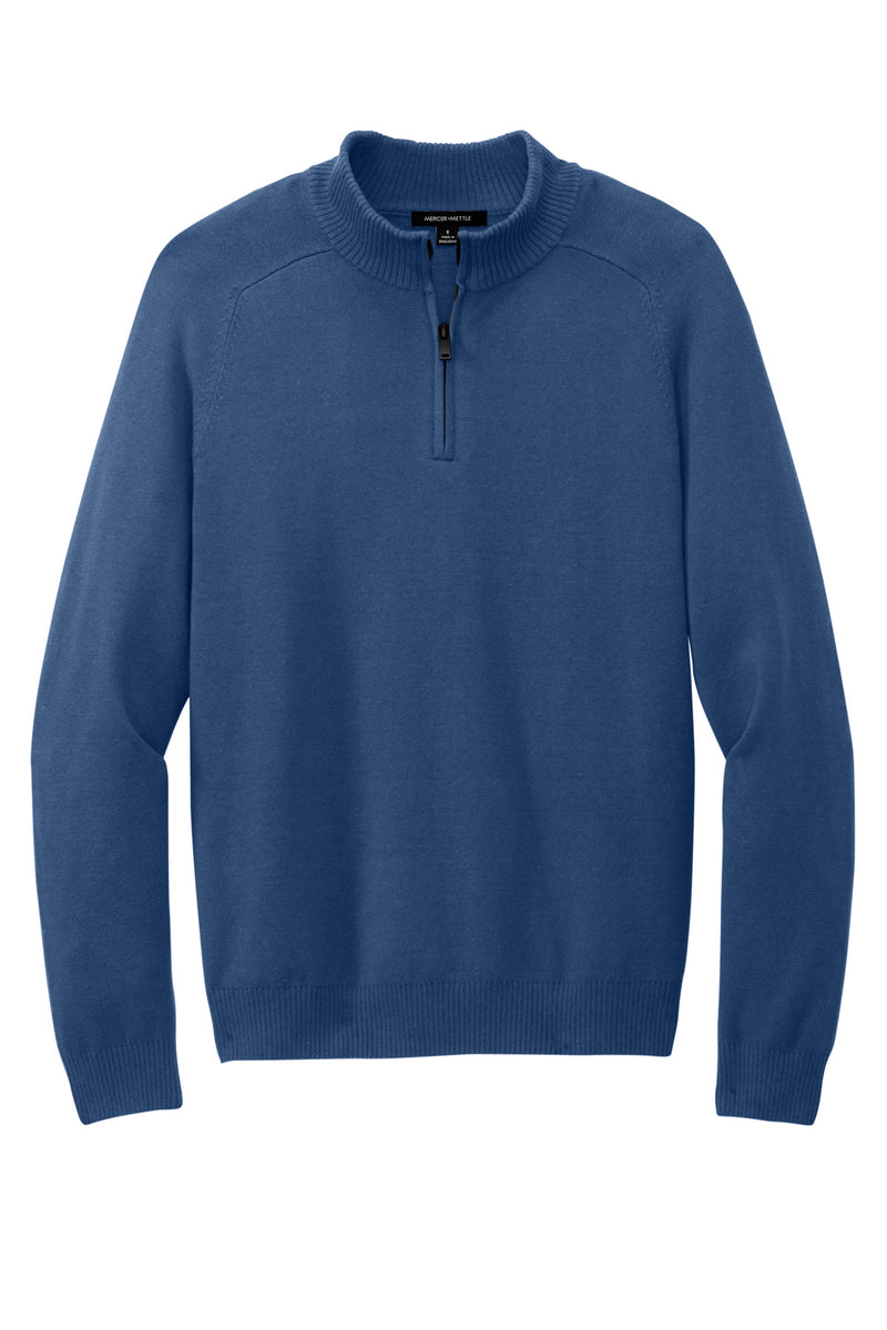 Mercer+Mettle 1/4-Zip Sweater - Insignia Blue