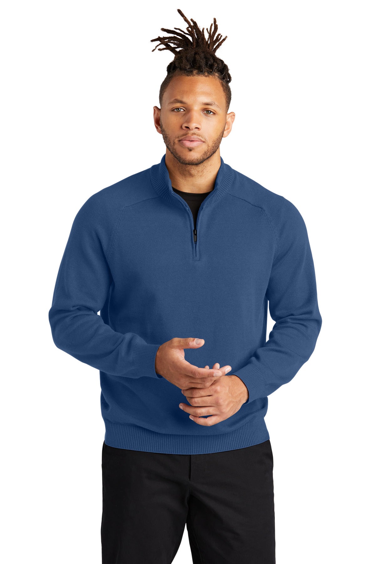Mercer+Mettle 1/4-Zip Sweater - Insignia Blue