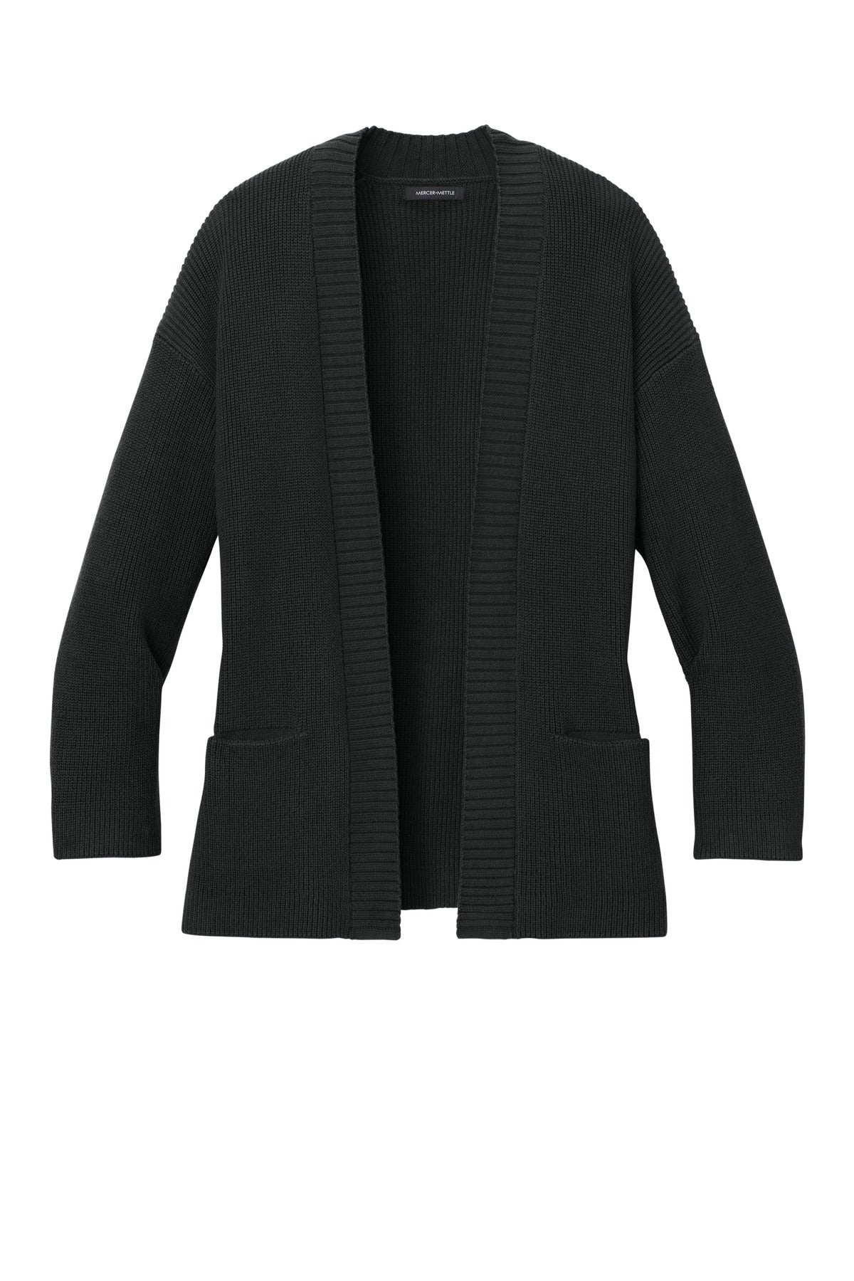 Mercer+Mettle Women's Open Cardi - Deep Black