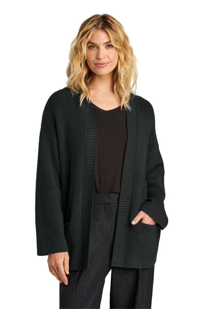Mercer+Mettle Women's Open Cardi - Deep Black