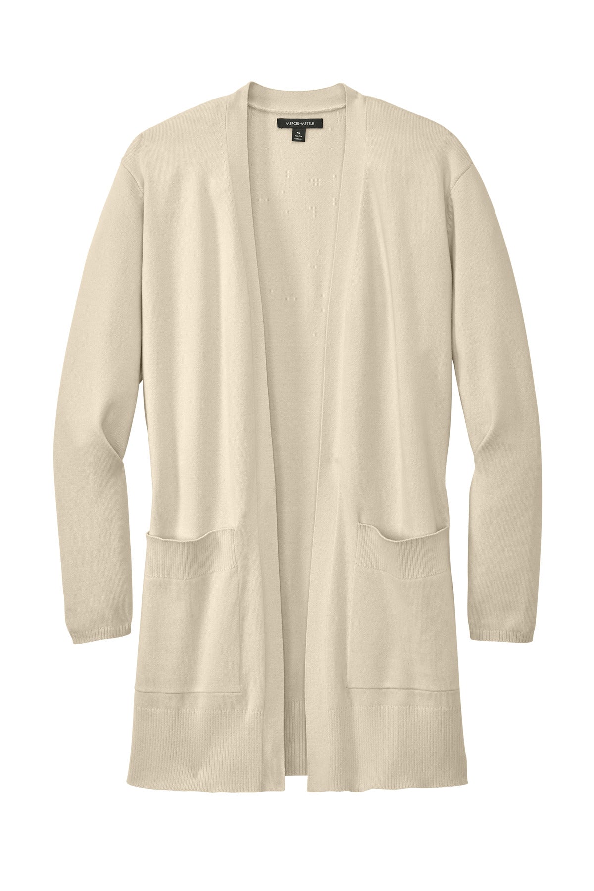 Mercer+Mettle Women's Open-Front Cardigan Sweater - Birch