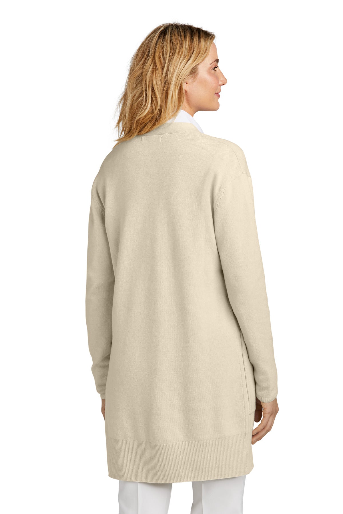 Mercer+Mettle Women's Open-Front Cardigan Sweater - Birch