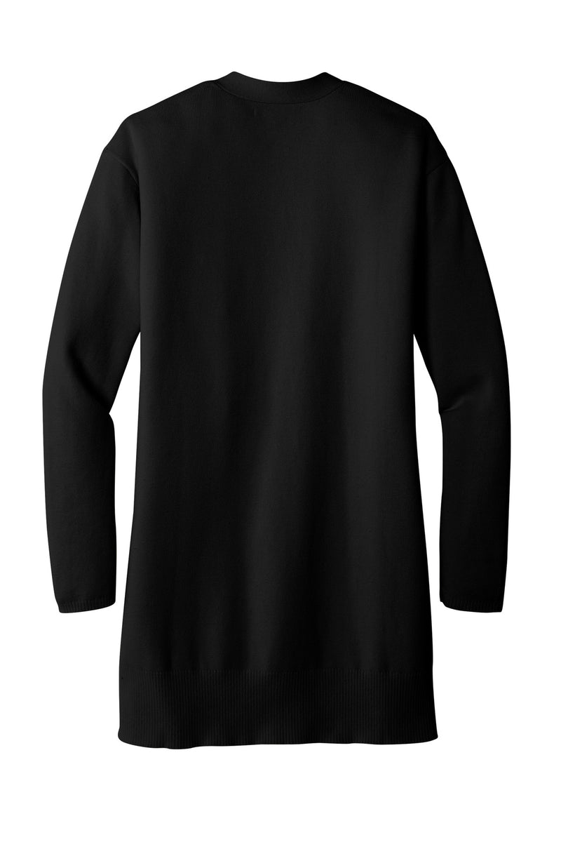 Mercer+Mettle Women's Open-Front Cardigan Sweater - Deep Black