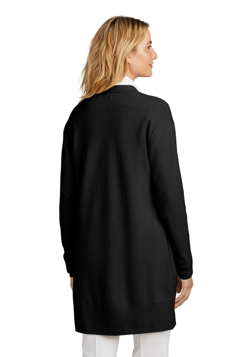 Mercer+Mettle Women's Open-Front Cardigan Sweater - Deep Black