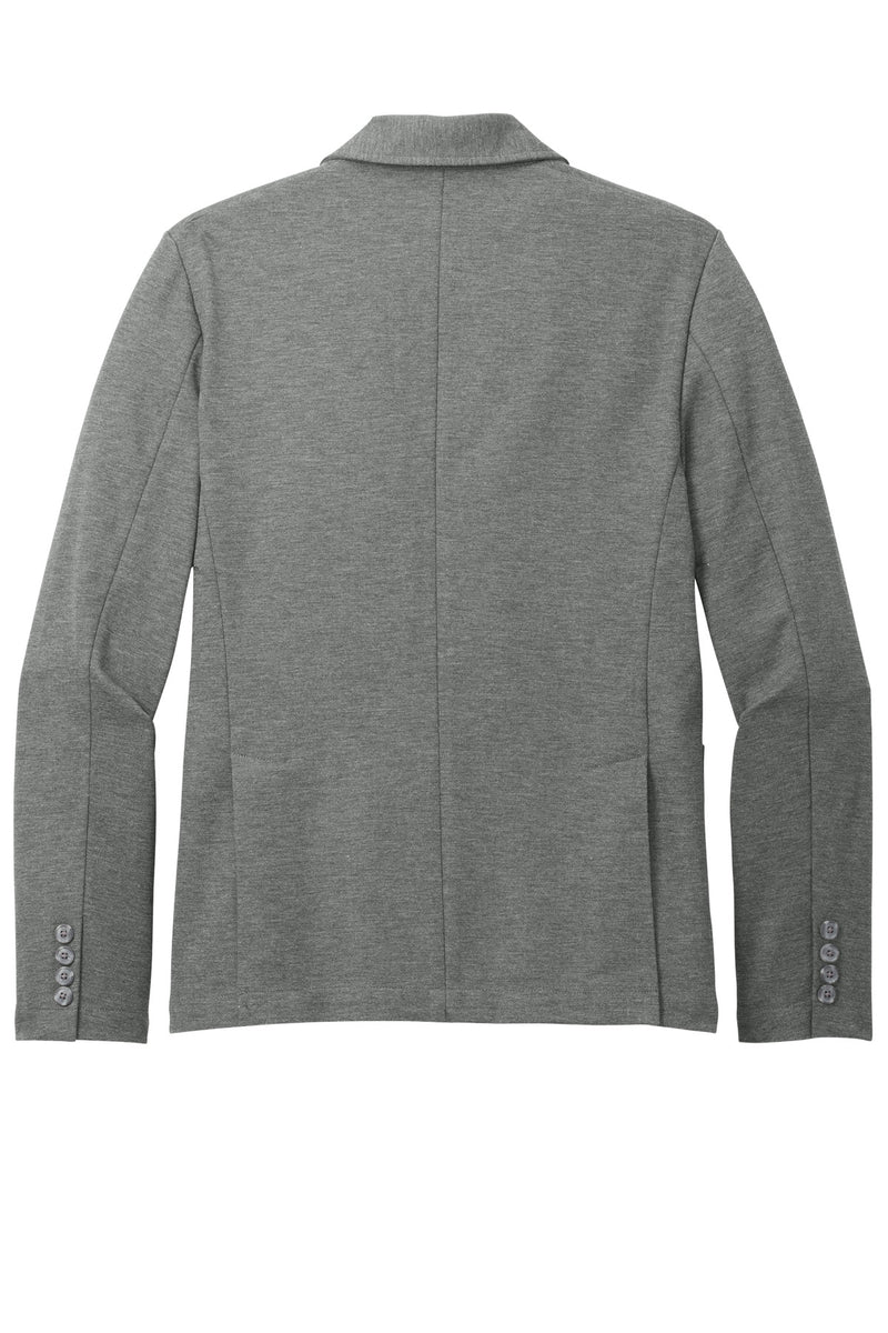 Mercer+Mettle Relaxed Knit Blazer - Storm Grey Heather
