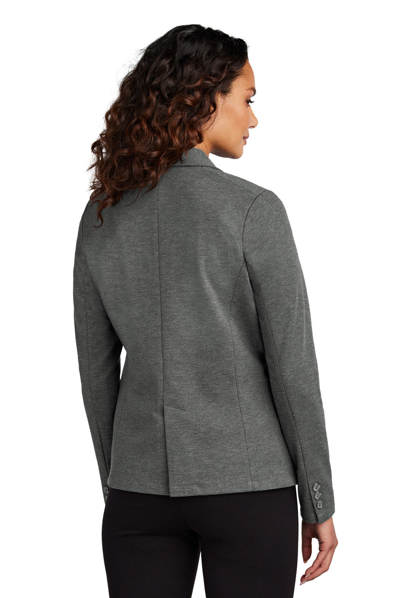 Mercer+Mettle Women's Relaxed Knit Blazer - Storm Grey Heather
