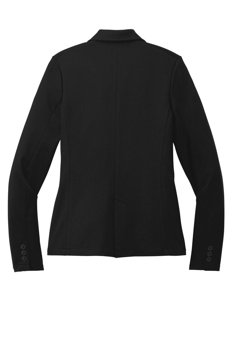 Mercer+Mettle Women's Relaxed Knit Blazer - Deep Black