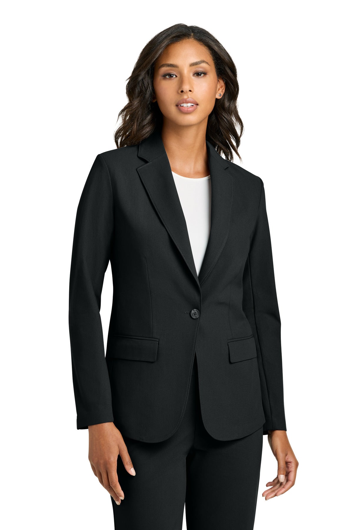 Mercer+Mettle Women's Capital Tech Blazer - Deep Black