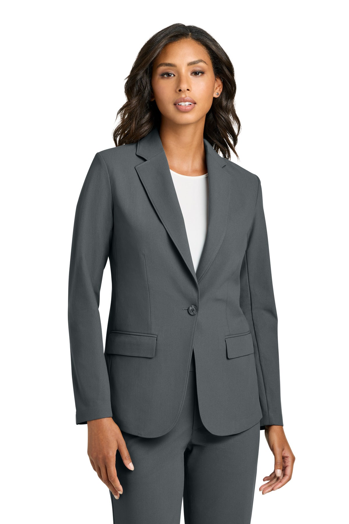 Mercer+Mettle Women's Capital Tech Blazer - Storm Grey