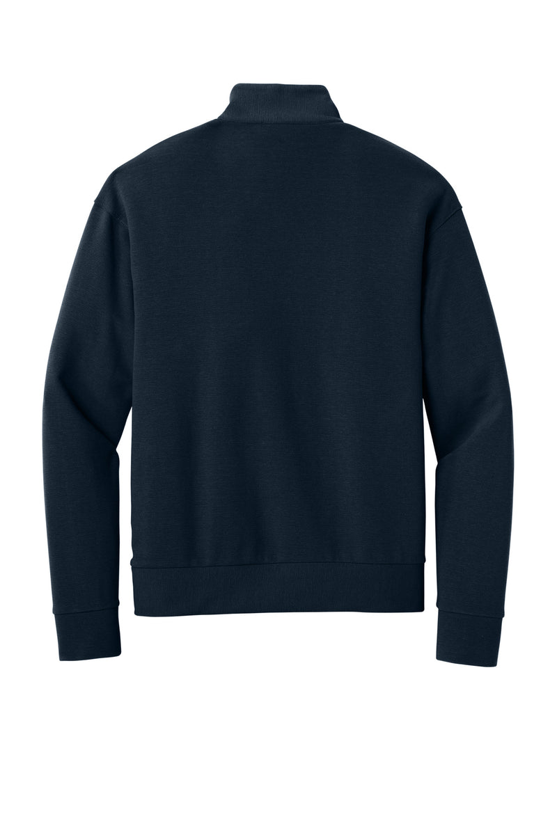 Mercer+Mettle Linear Texture 1/4-Zip - Night Navy