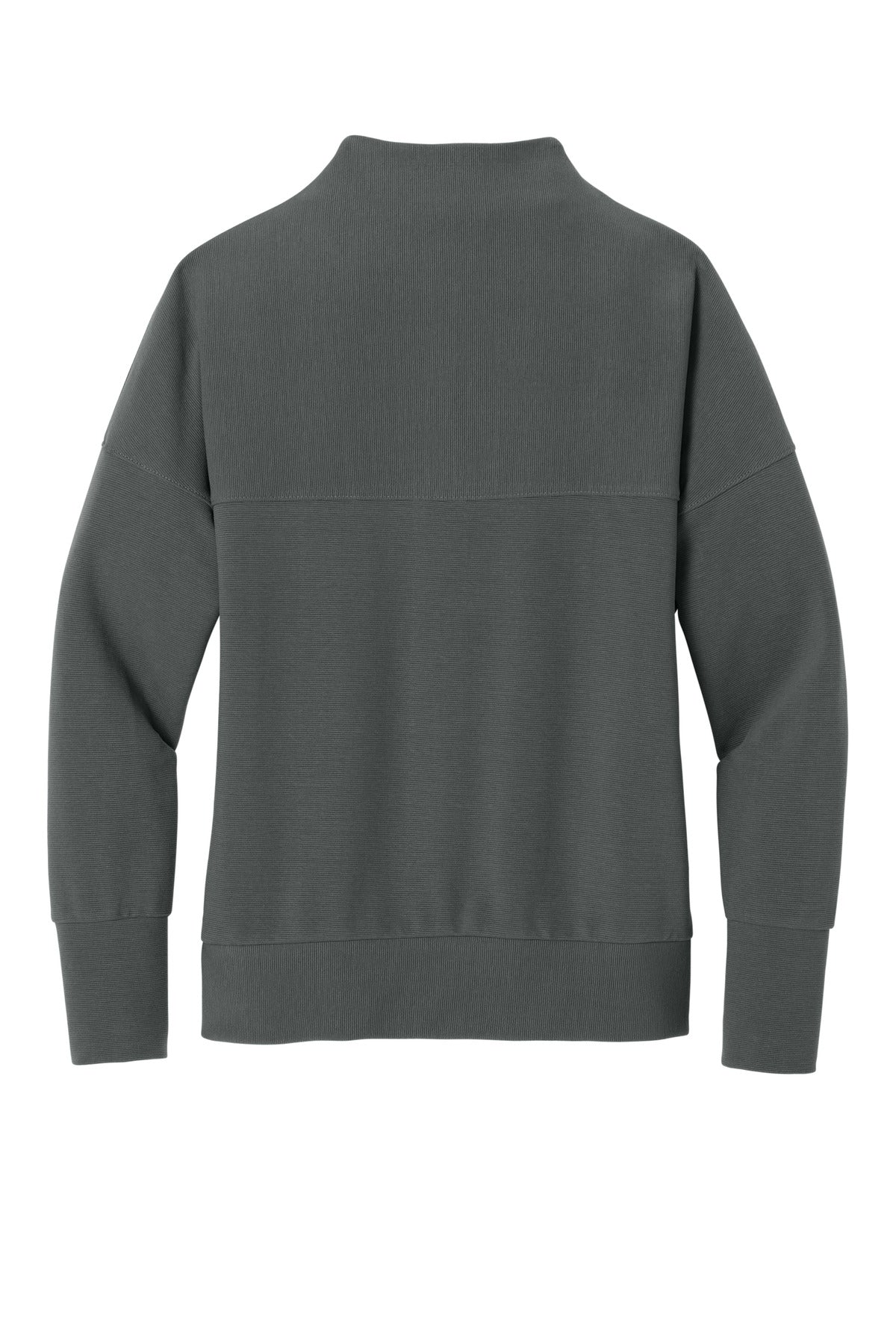 Mercer+Mettle Women's Linear Texture 1/4-Zip - Storm Grey
