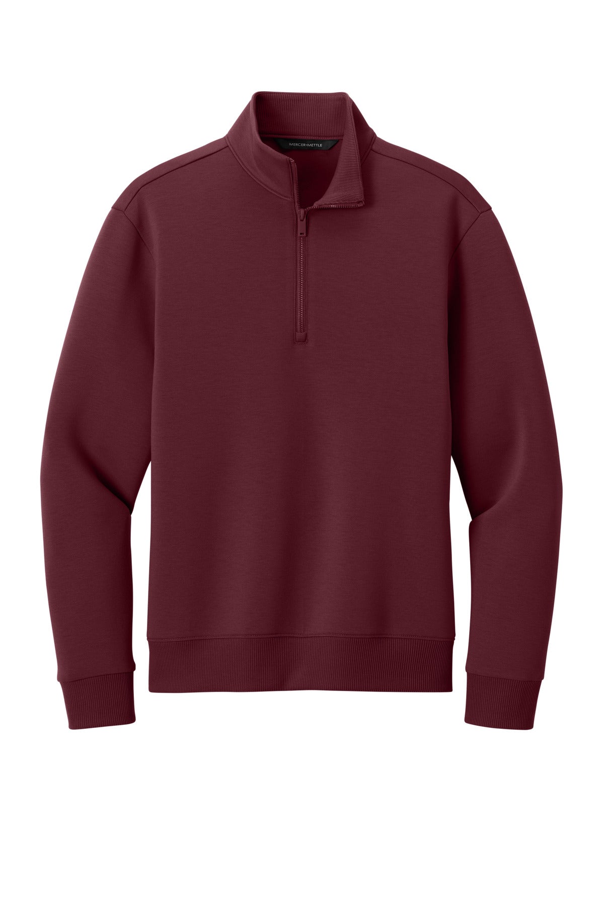 Mercer+Mettle Soft Spacer 1/4-Zip - Burgundy
