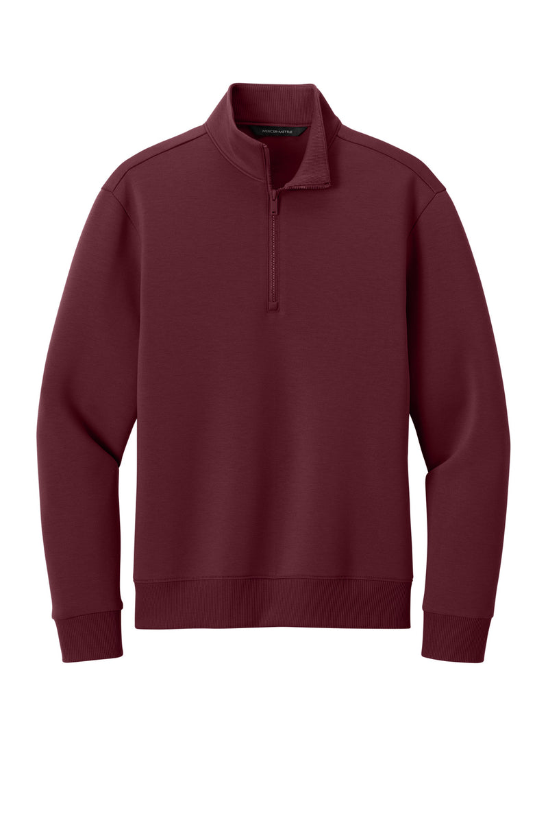 Mercer+Mettle Soft Spacer 1/4-Zip - Burgundy