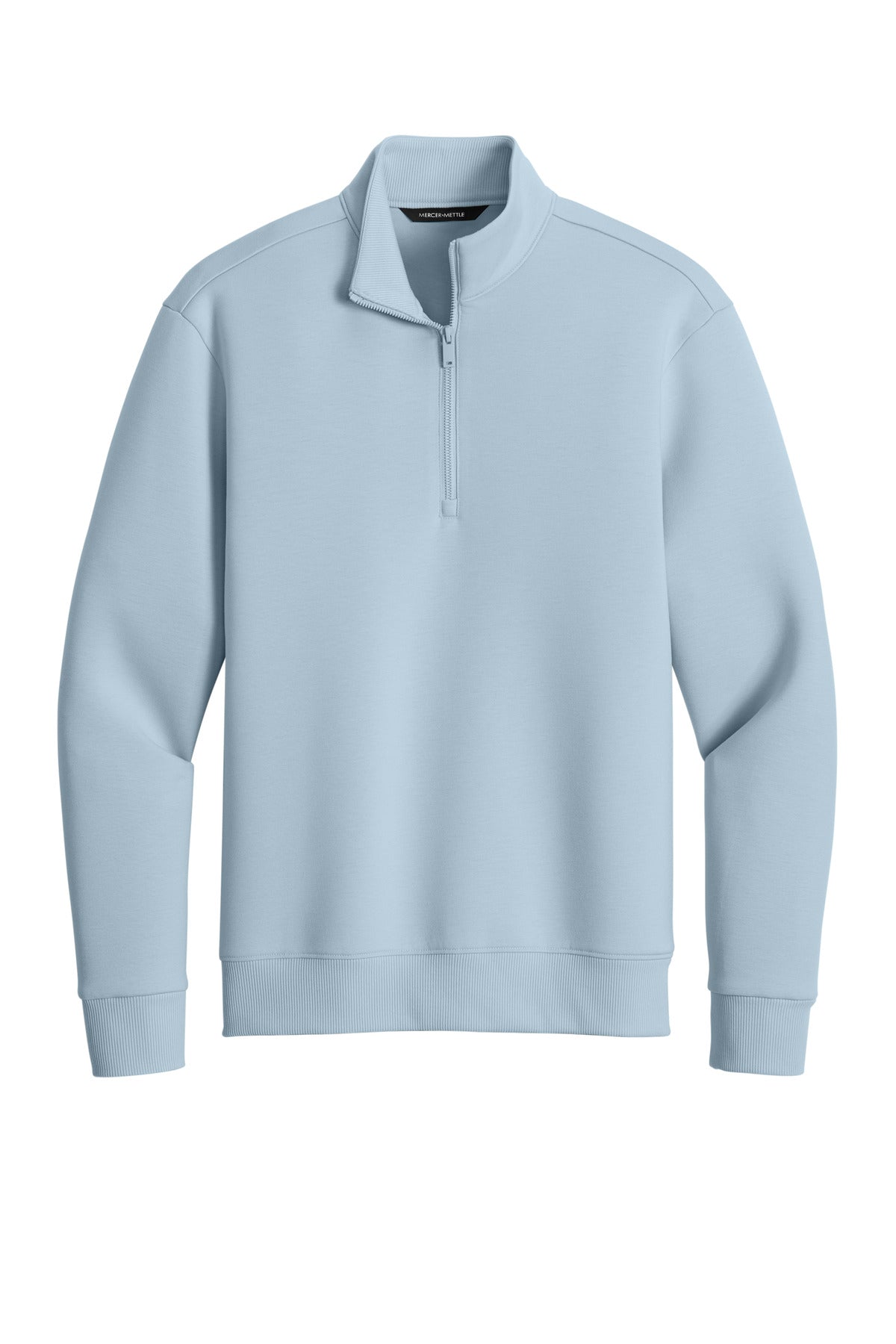 Mercer+Mettle Soft Spacer 1/4-Zip - Celestial Blue