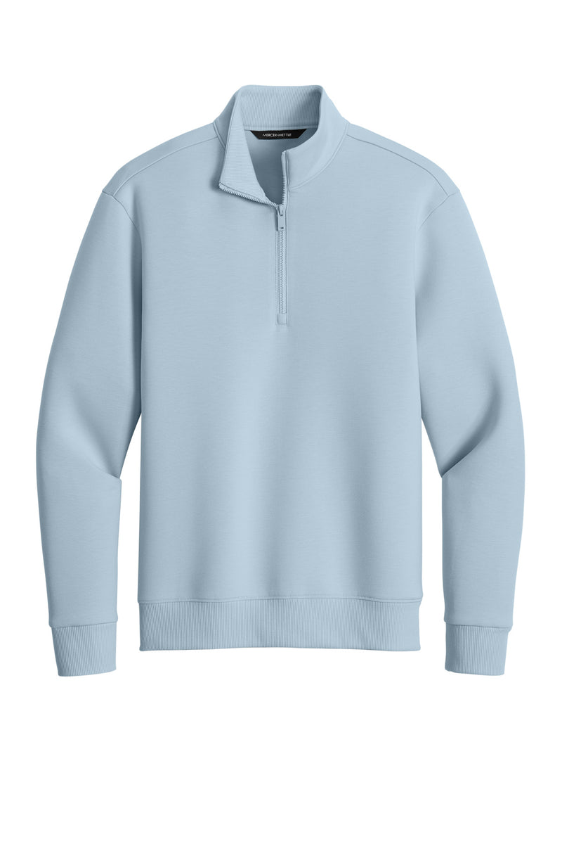 Mercer+Mettle Soft Spacer 1/4-Zip - Celestial Blue