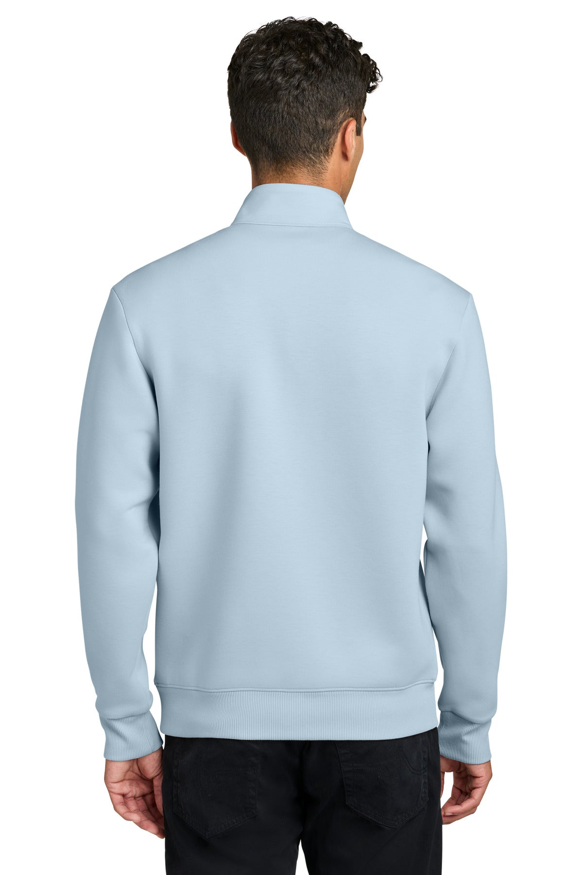 Mercer+Mettle Soft Spacer 1/4-Zip - Celestial Blue