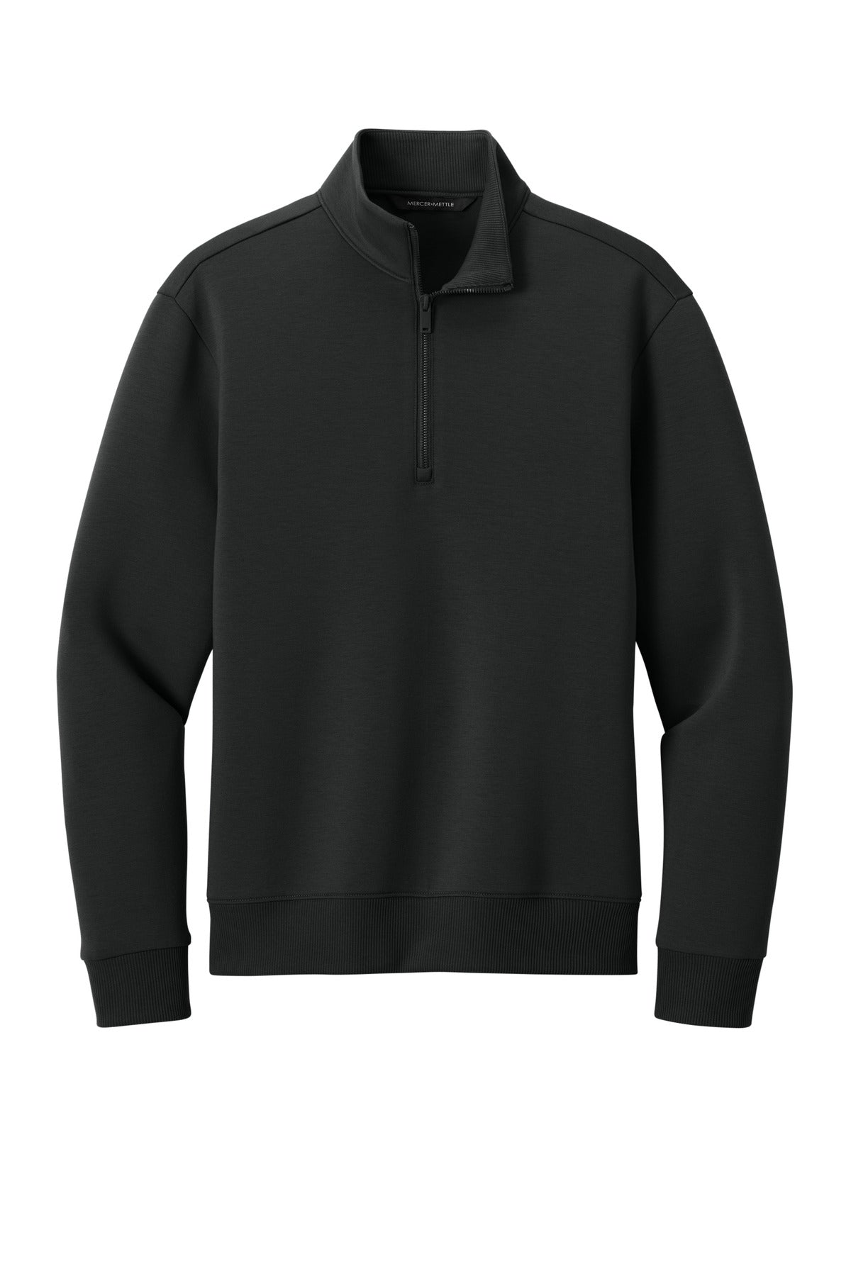 Mercer+Mettle Soft Spacer 1/4-Zip - Deep Black