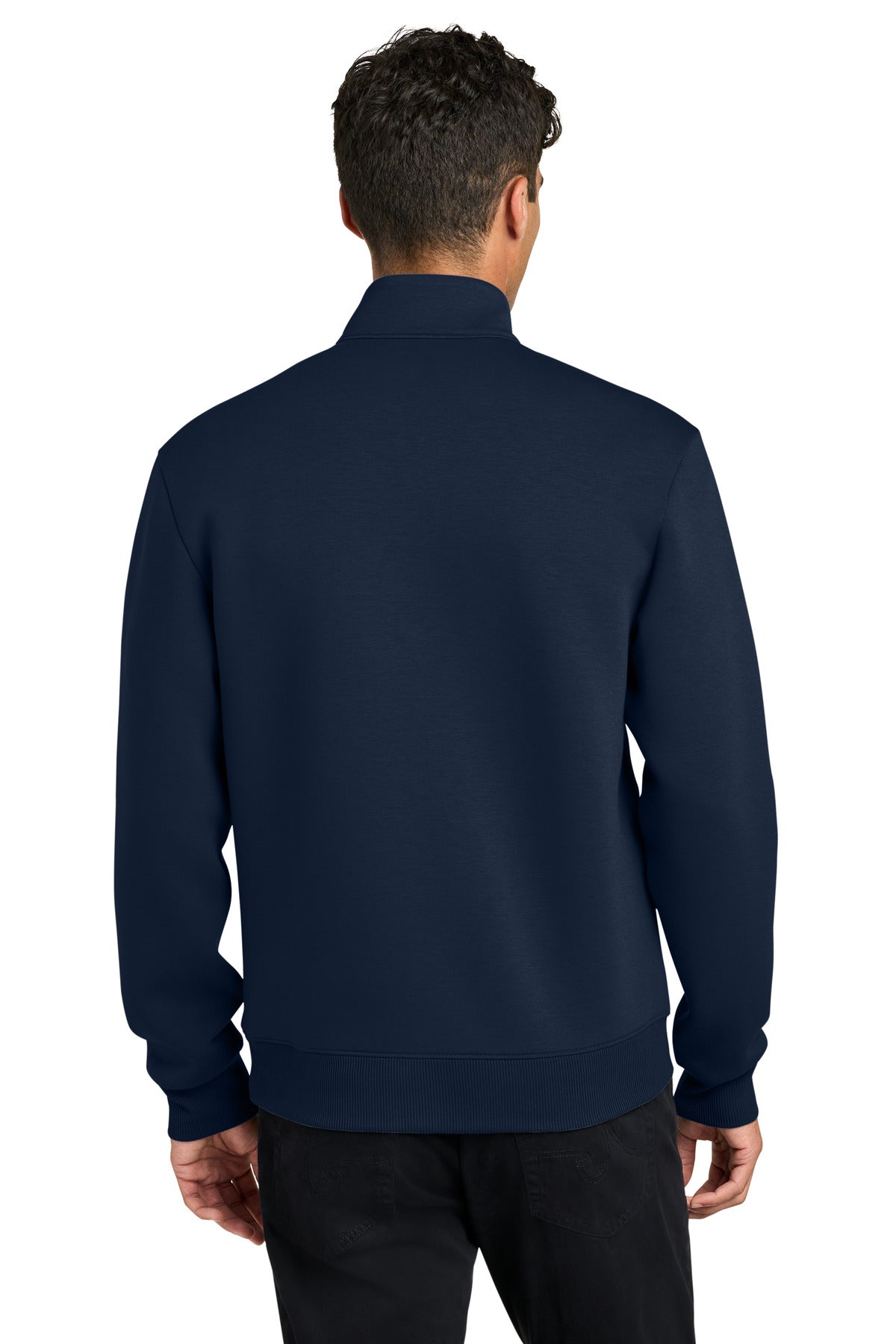 Mercer+Mettle Soft Spacer 1/4-Zip - Night Navy