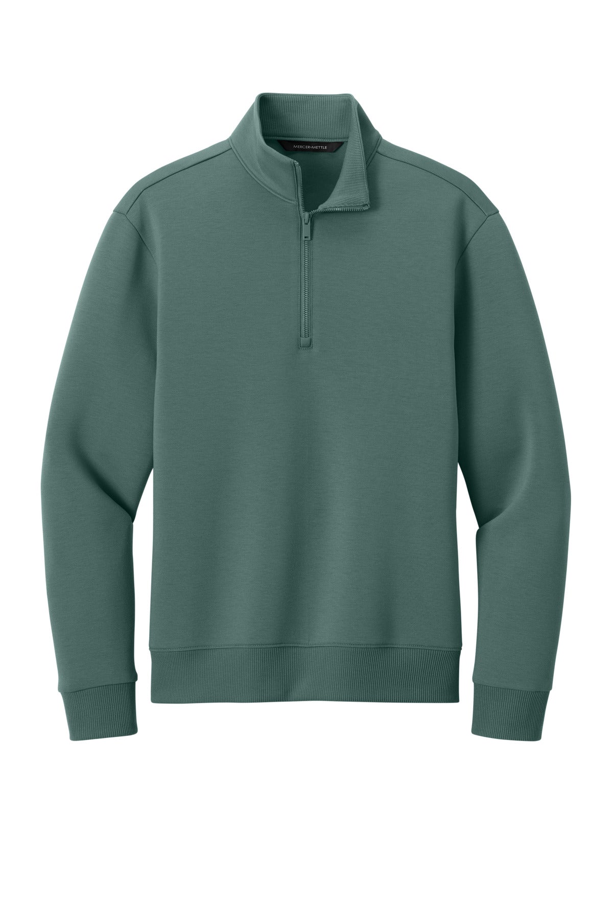 Mercer+Mettle Soft Spacer 1/4-Zip - Silver Pine