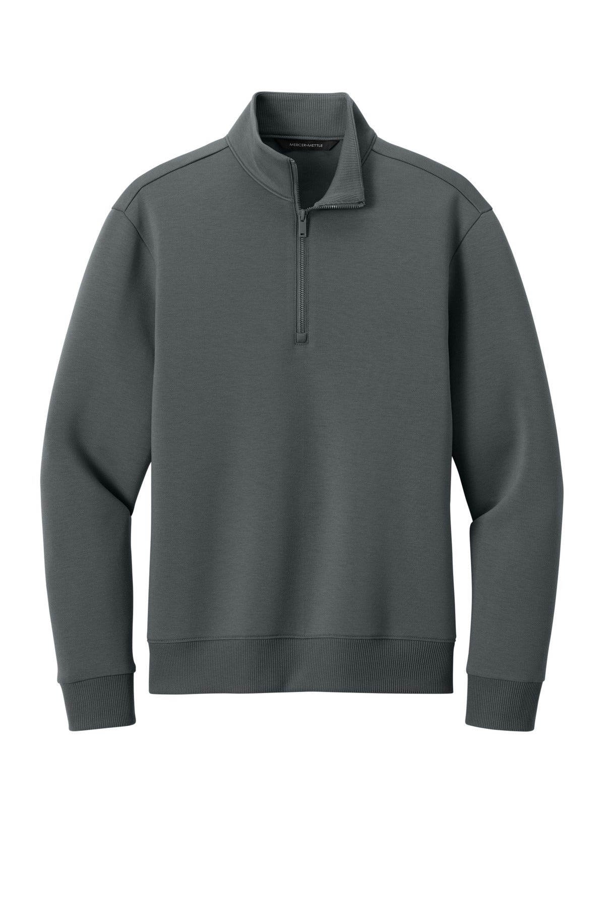 Mercer+Mettle Soft Spacer 1/4-Zip - Storm Grey