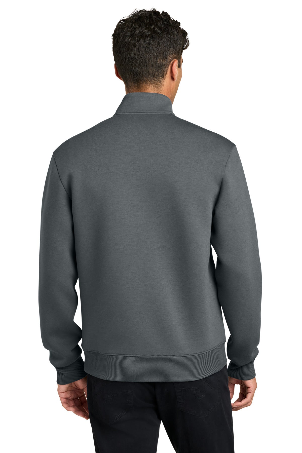 Mercer+Mettle Soft Spacer 1/4-Zip - Storm Grey