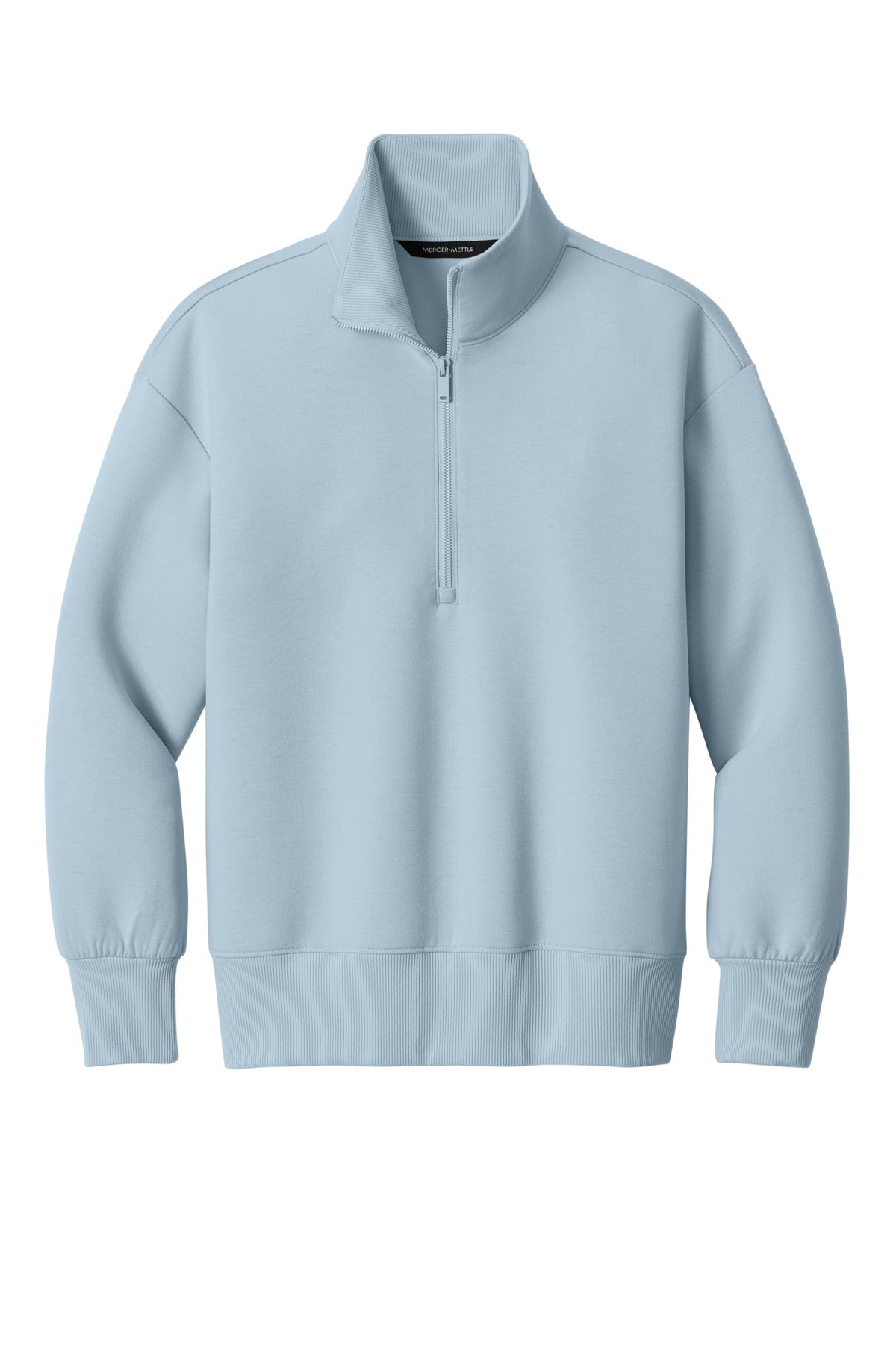 Mercer+Mettle Women's Soft Spacer 1/4-Zip - Celestial Blue