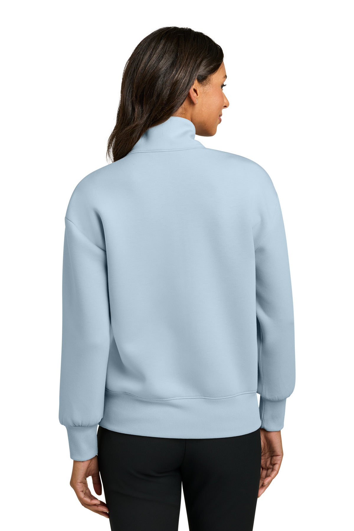 Mercer+Mettle Women's Soft Spacer 1/4-Zip - Celestial Blue