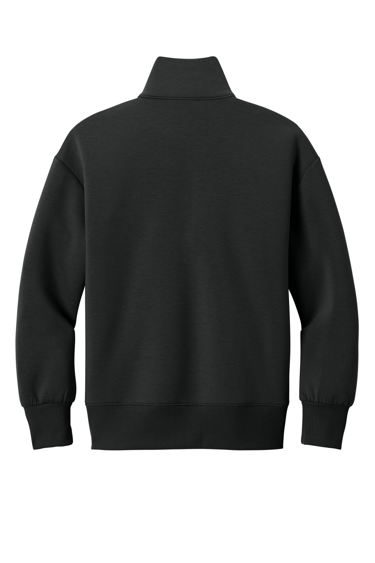 Mercer+Mettle Women's Soft Spacer 1/4-Zip - Deep Black