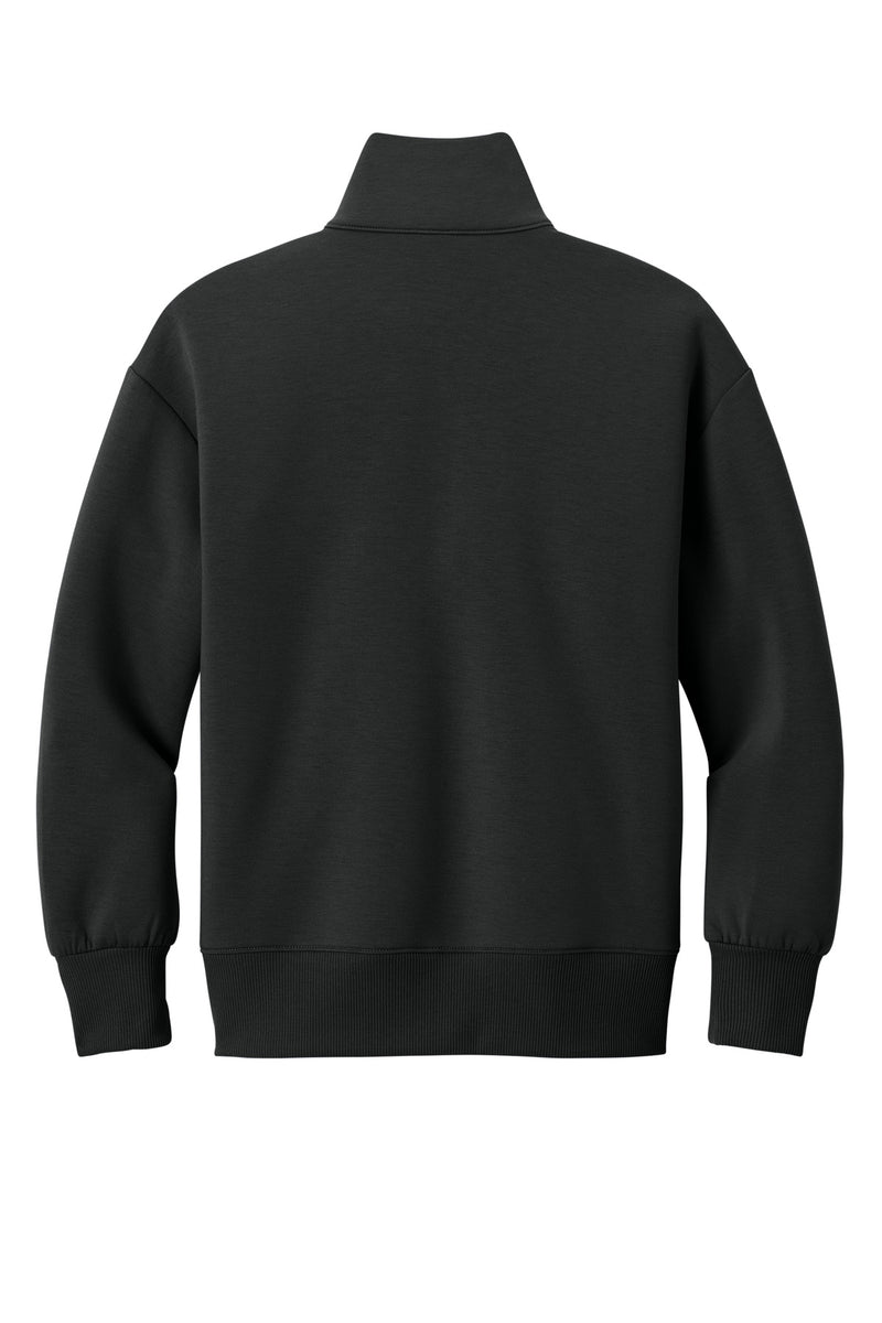 Mercer+Mettle Women's Soft Spacer 1/4-Zip - Deep Black