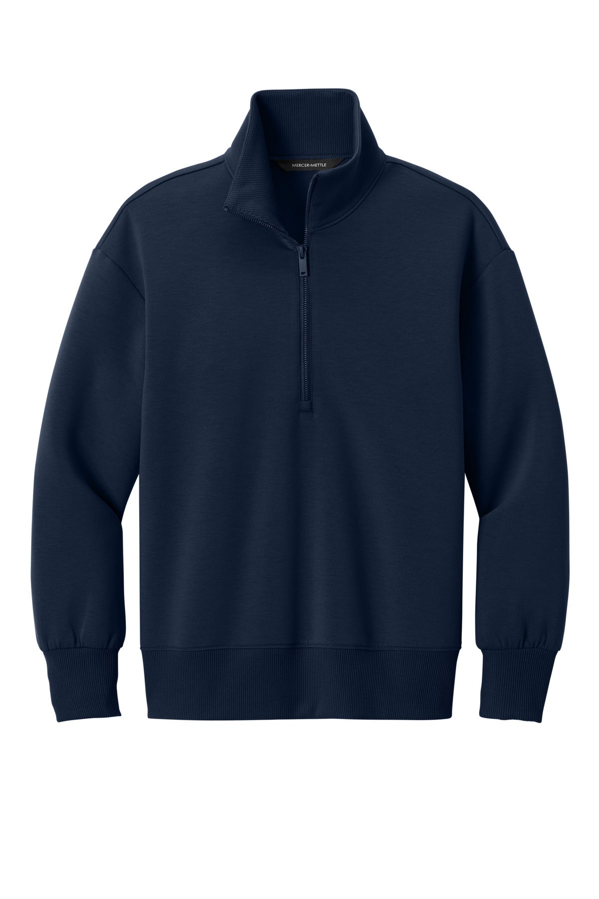Mercer+Mettle Women's Soft Spacer 1/4-Zip - Night Navy