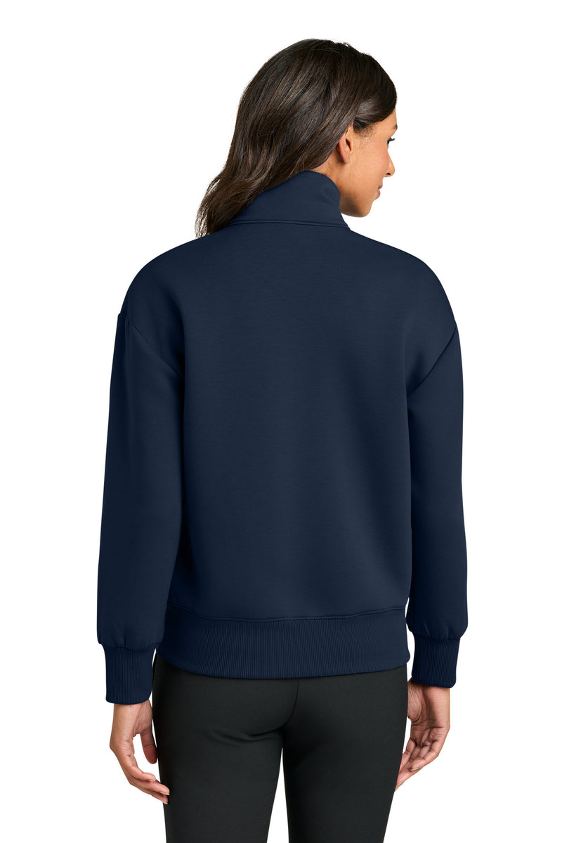 Mercer+Mettle Women's Soft Spacer 1/4-Zip - Night Navy