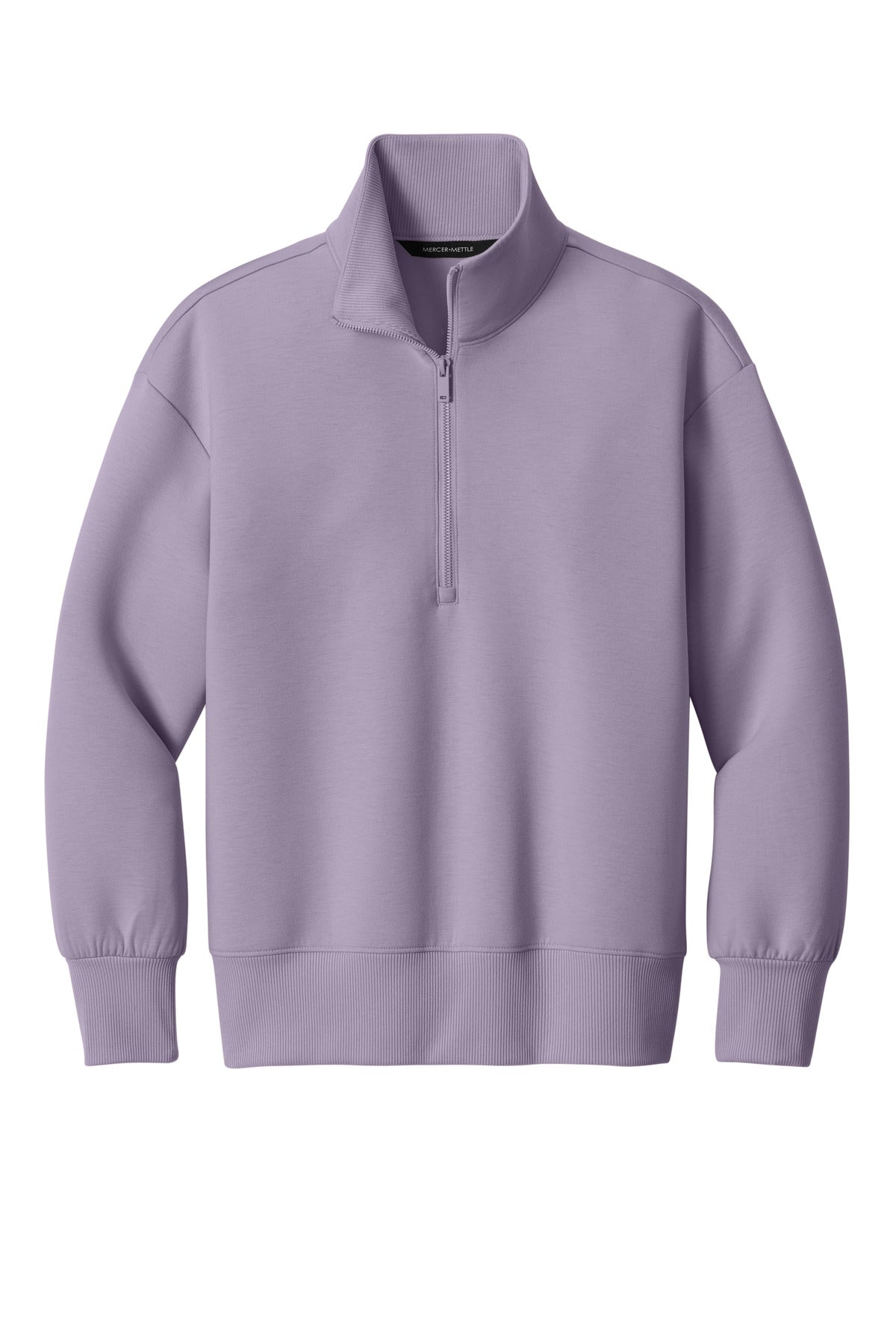 Mercer+Mettle Women's Soft Spacer 1/4-Zip - Purple Ash