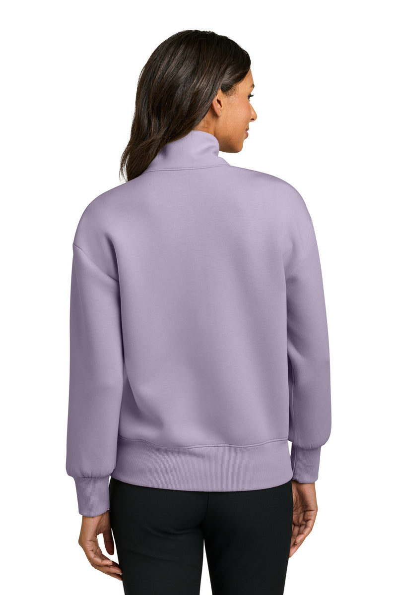 Mercer+Mettle Women's Soft Spacer 1/4-Zip - Purple Ash