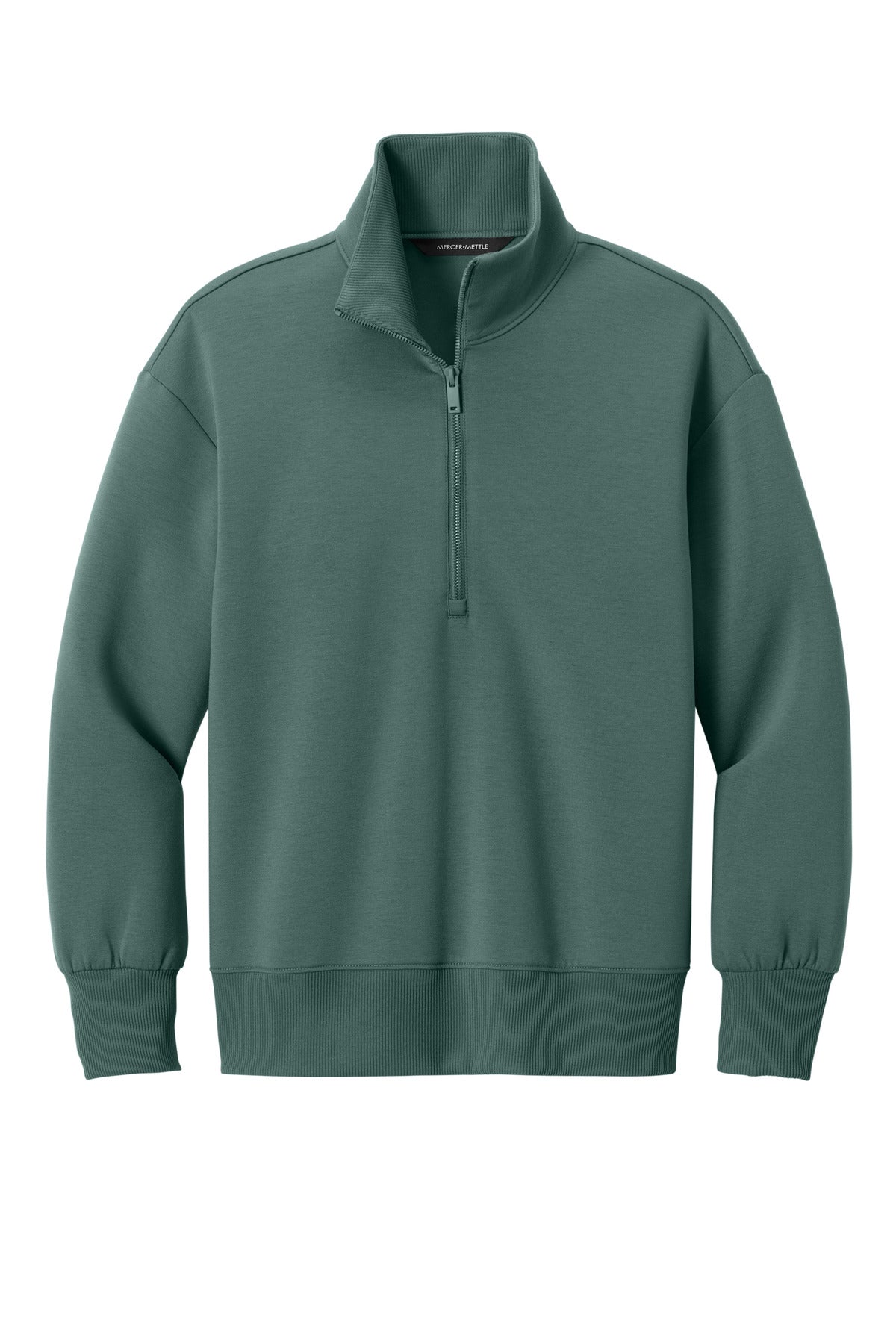 Mercer+Mettle Women's Soft Spacer 1/4-Zip - Silver Pine