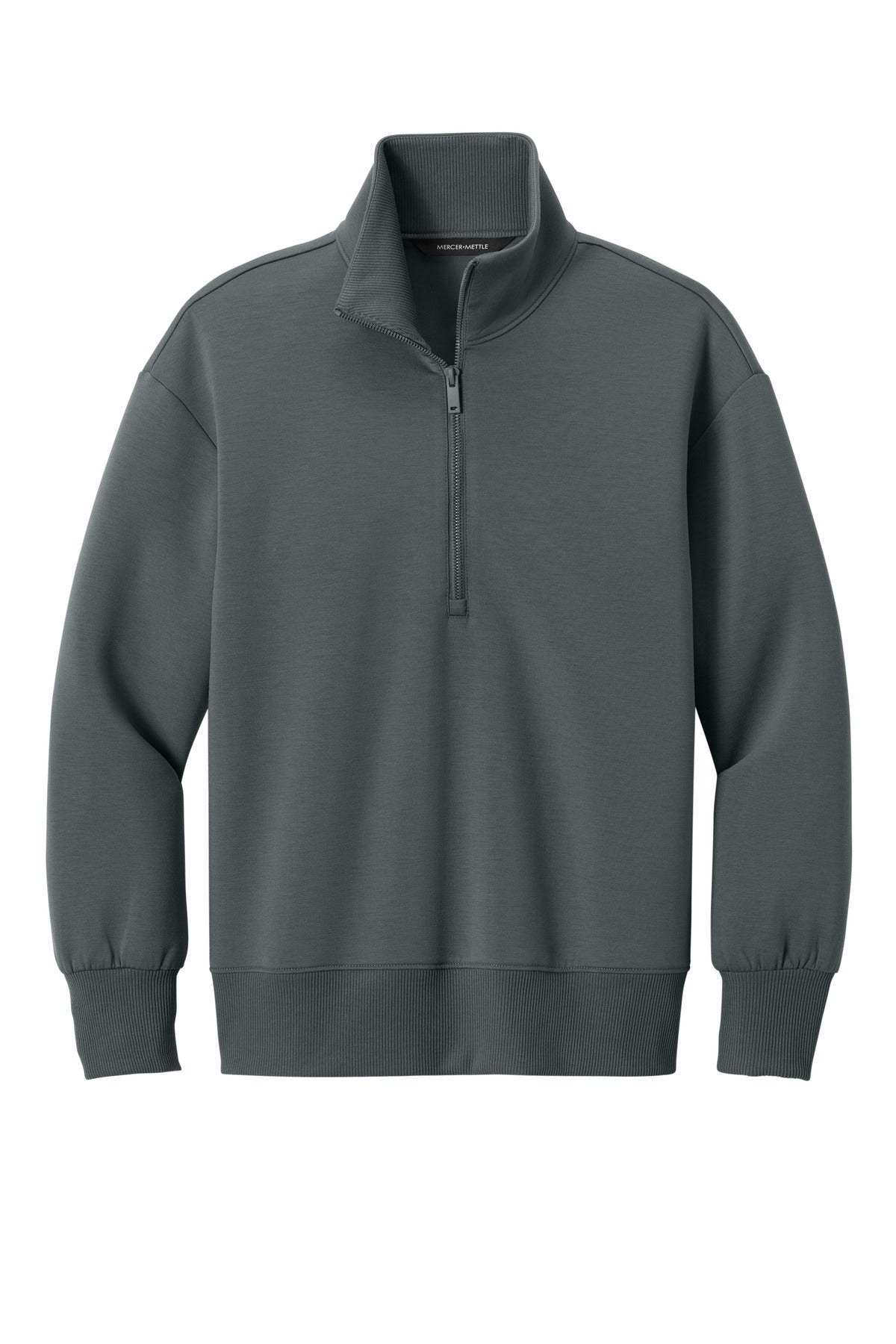 Mercer+Mettle Women's Soft Spacer 1/4-Zip - Storm Grey