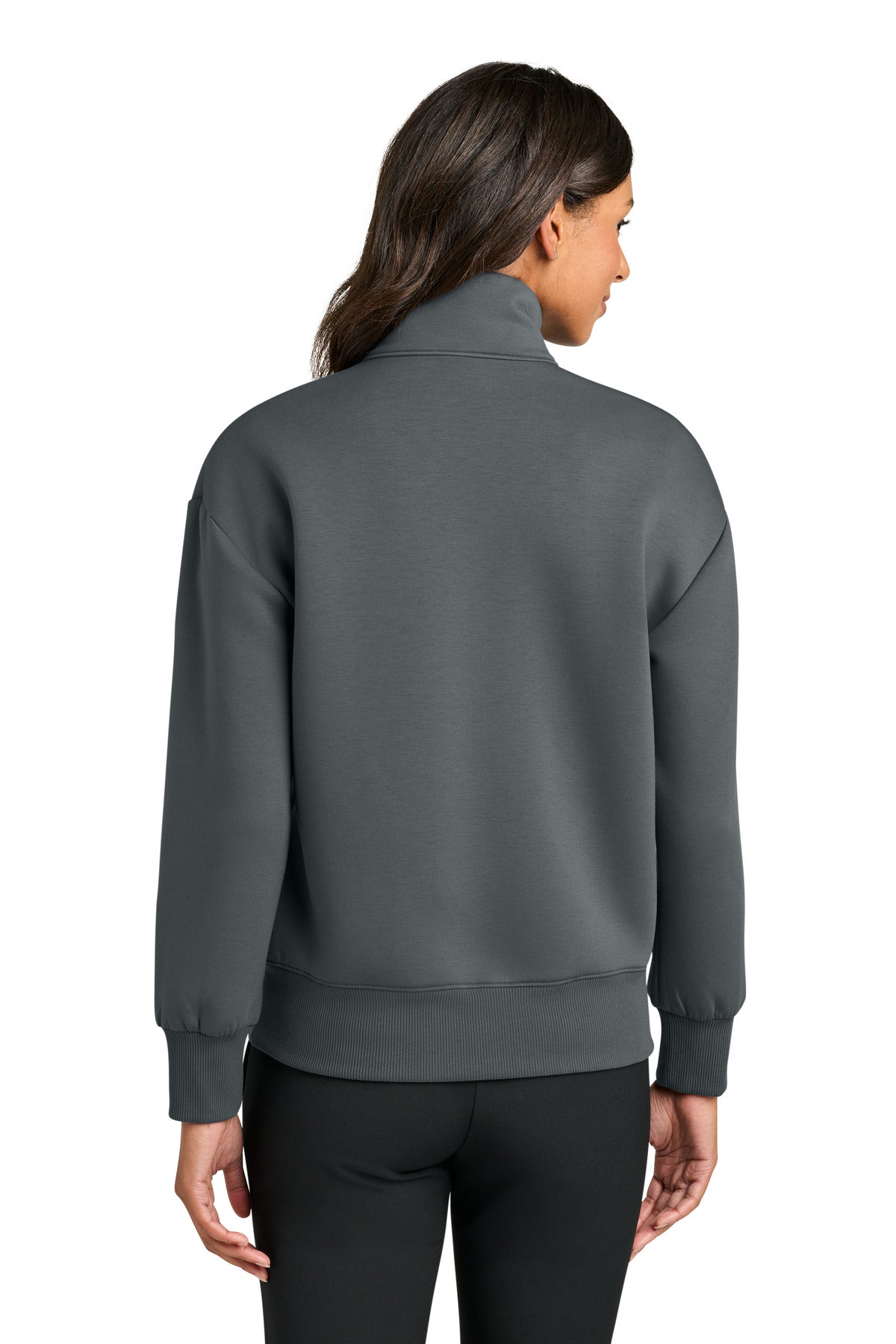 Mercer+Mettle Women's Soft Spacer 1/4-Zip - Storm Grey