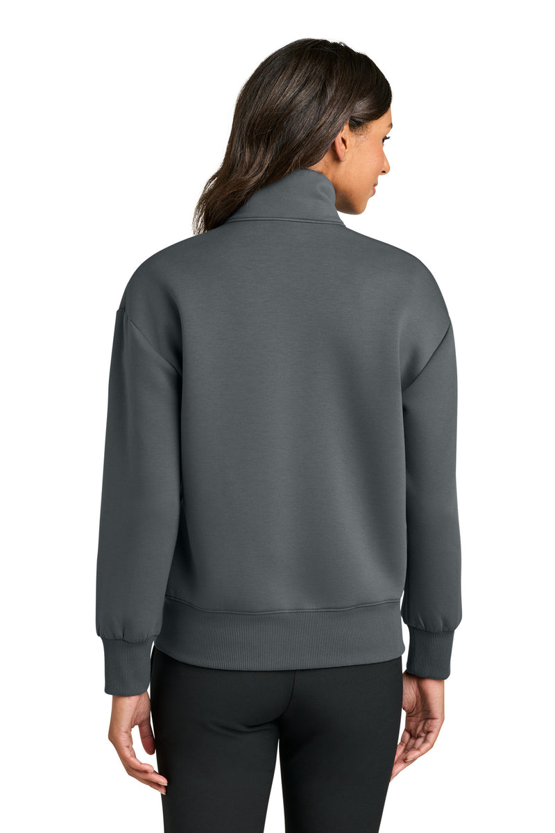 Mercer+Mettle Women's Soft Spacer 1/4-Zip - Storm Grey