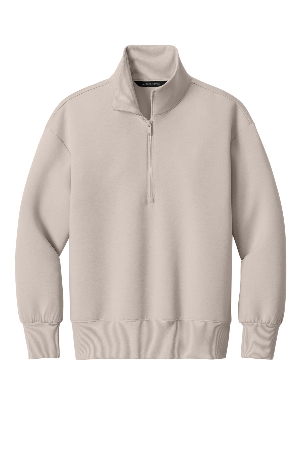 Mercer+Mettle Women's Soft Spacer 1/4-Zip - Warm Quartz