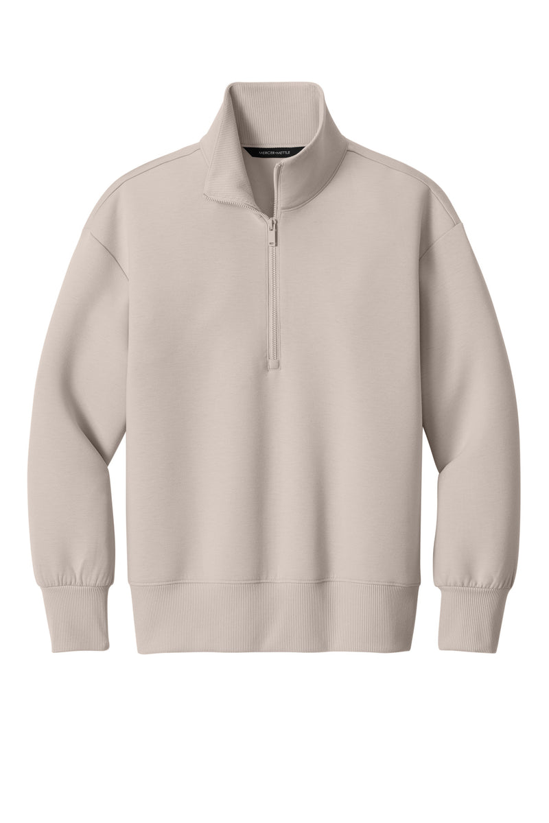 Mercer+Mettle Women's Soft Spacer 1/4-Zip - Warm Quartz