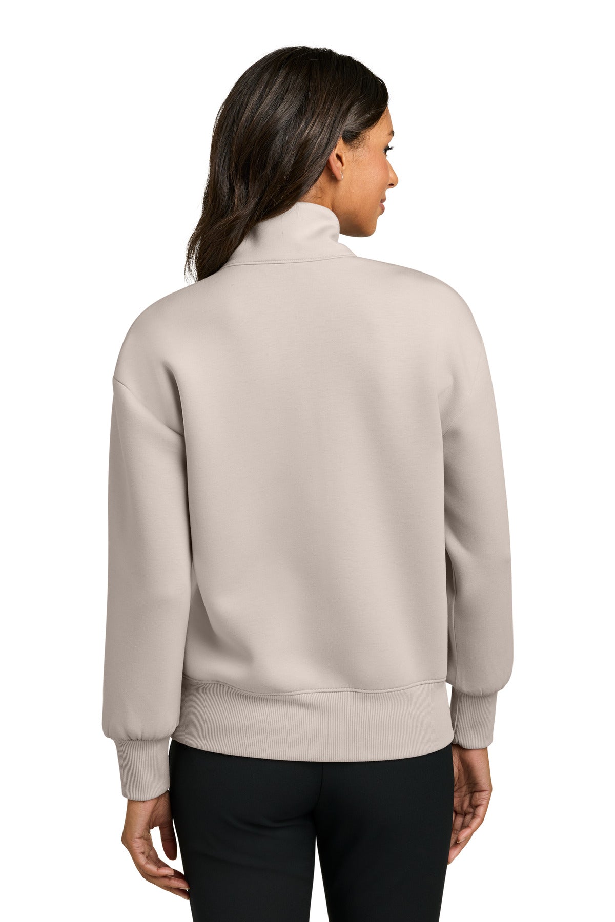 Mercer+Mettle Women's Soft Spacer 1/4-Zip - Warm Quartz