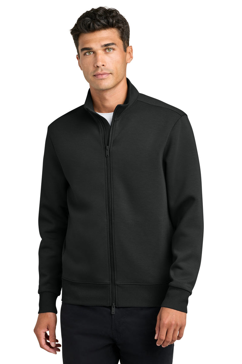 Mercer+Mettle Soft Spacer Full-Zip - Deep Black