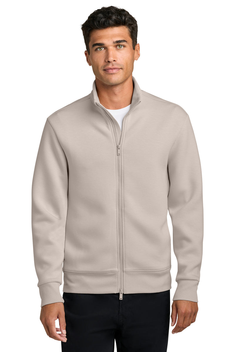 Mercer+Mettle Soft Spacer Full-Zip - Warm Quartz