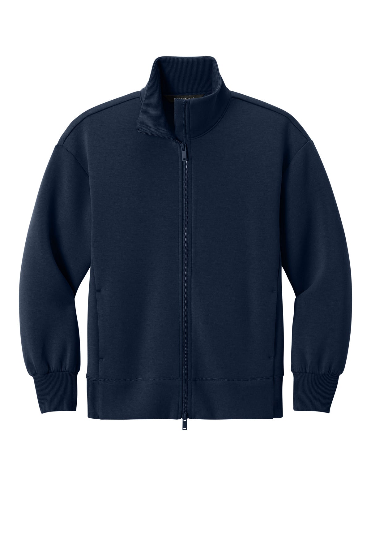 Mercer+Mettle Women's Soft Spacer Full-Zip - Night Navy