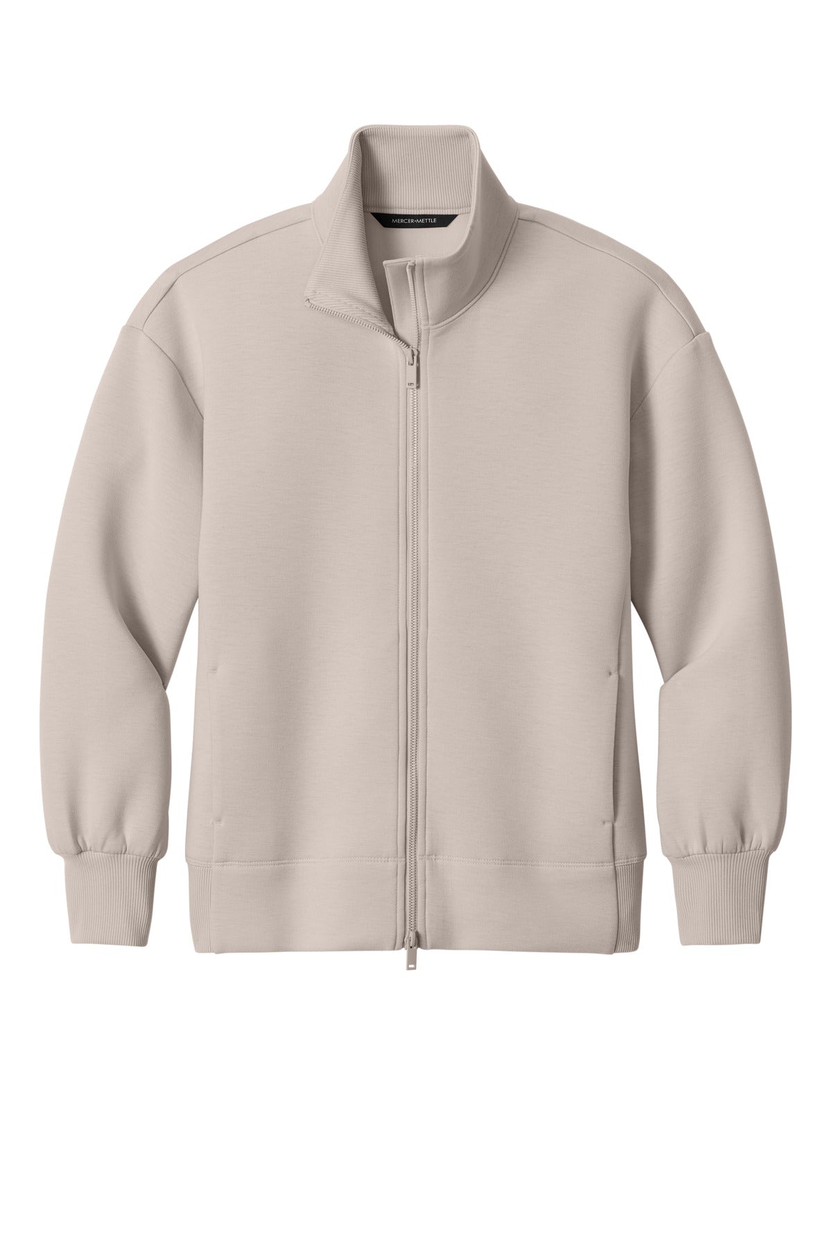Mercer+Mettle Women's Soft Spacer Full-Zip - Warm Quartz