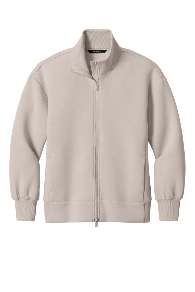 Mercer+Mettle Women's Soft Spacer Full-Zip - Warm Quartz